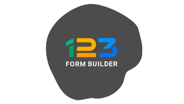 123 form builder logo version 2 with black background