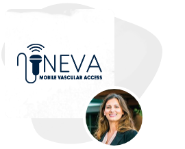 neva mobile vascular access logo with avatar