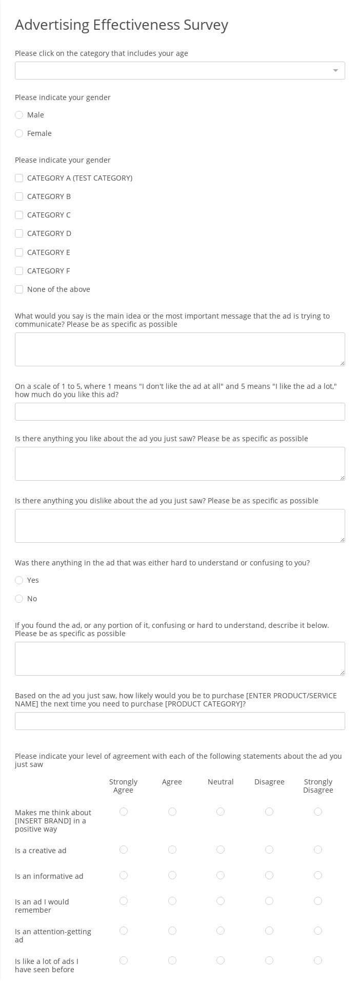 Customer Satisfaction Survey Form Template  23 Form Builder Pertaining To Customer Satisfaction Report Template