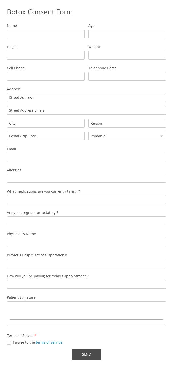 Medical Forms - Healthcare Form Templates 22 Form Builder Intended For Patient Care Report Template