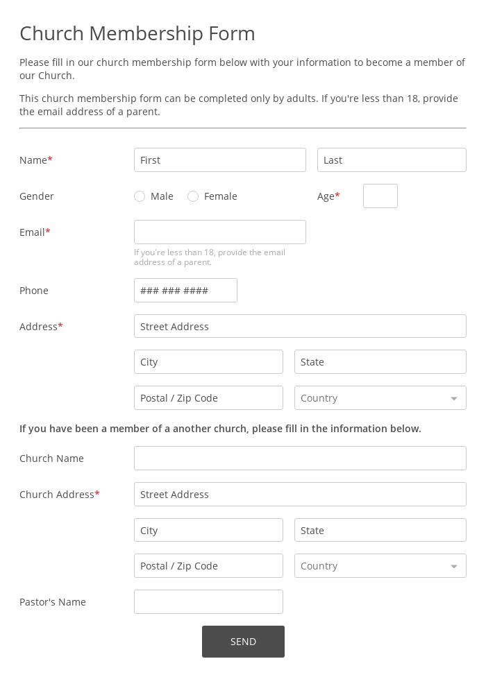 online church app builder