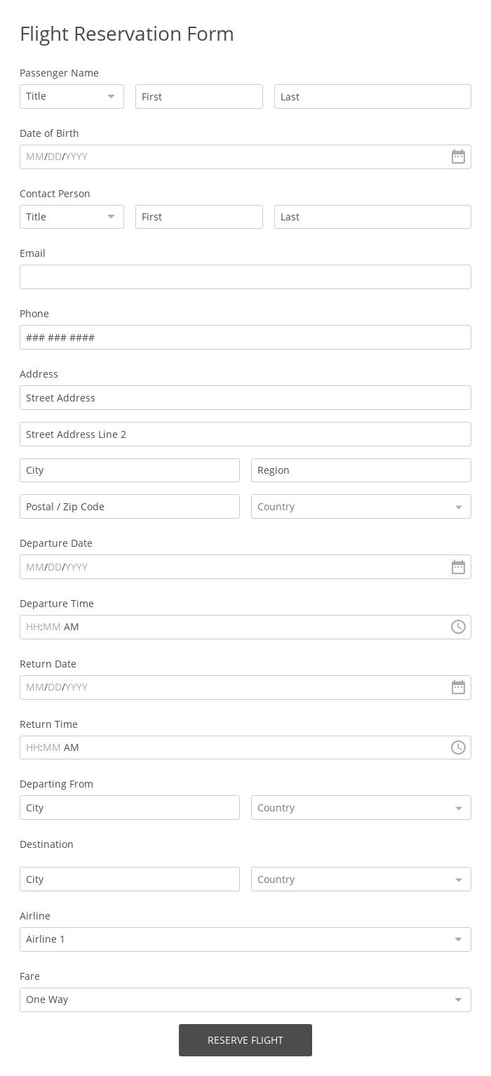 Restaurant Reservation Form Template  20 Form Builder Inside restaurant cancellation policy template