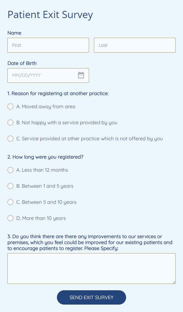 free-online-patient-exit-survey-template-123formbuilder