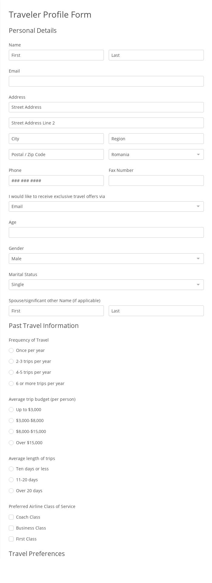 traveler-profile-form-template-123formbuilder