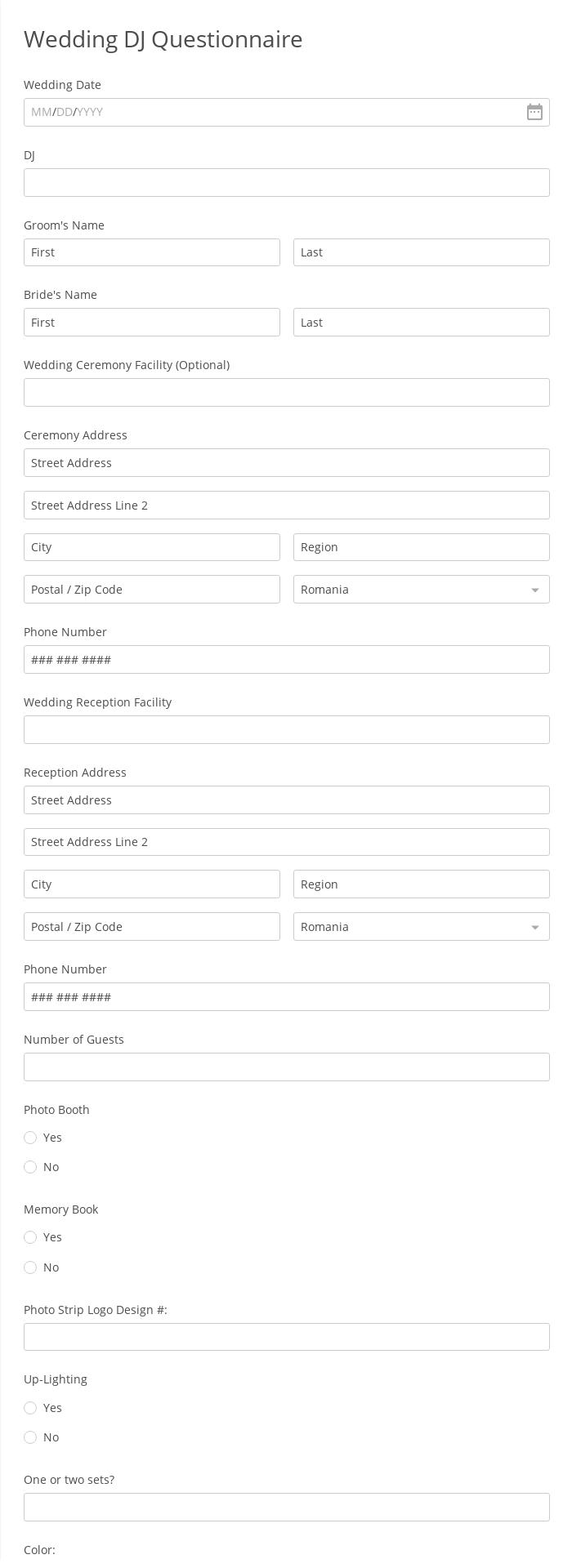 wedding-dj-questionnaire-template-123-form-builder