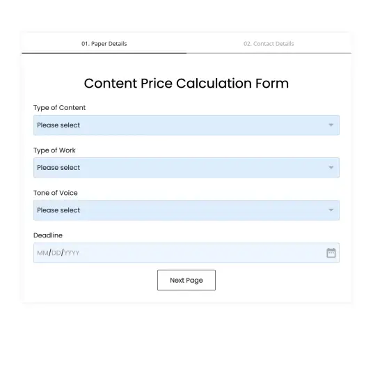 Content Price Calculation