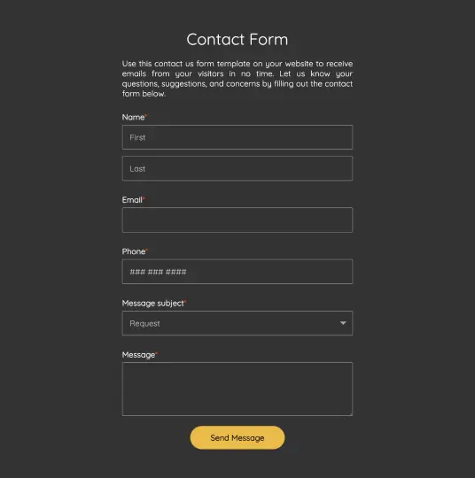 <strong>Contact Form</strong>
