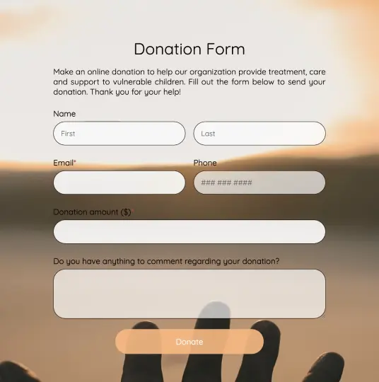 <strong>Donation Form</strong>