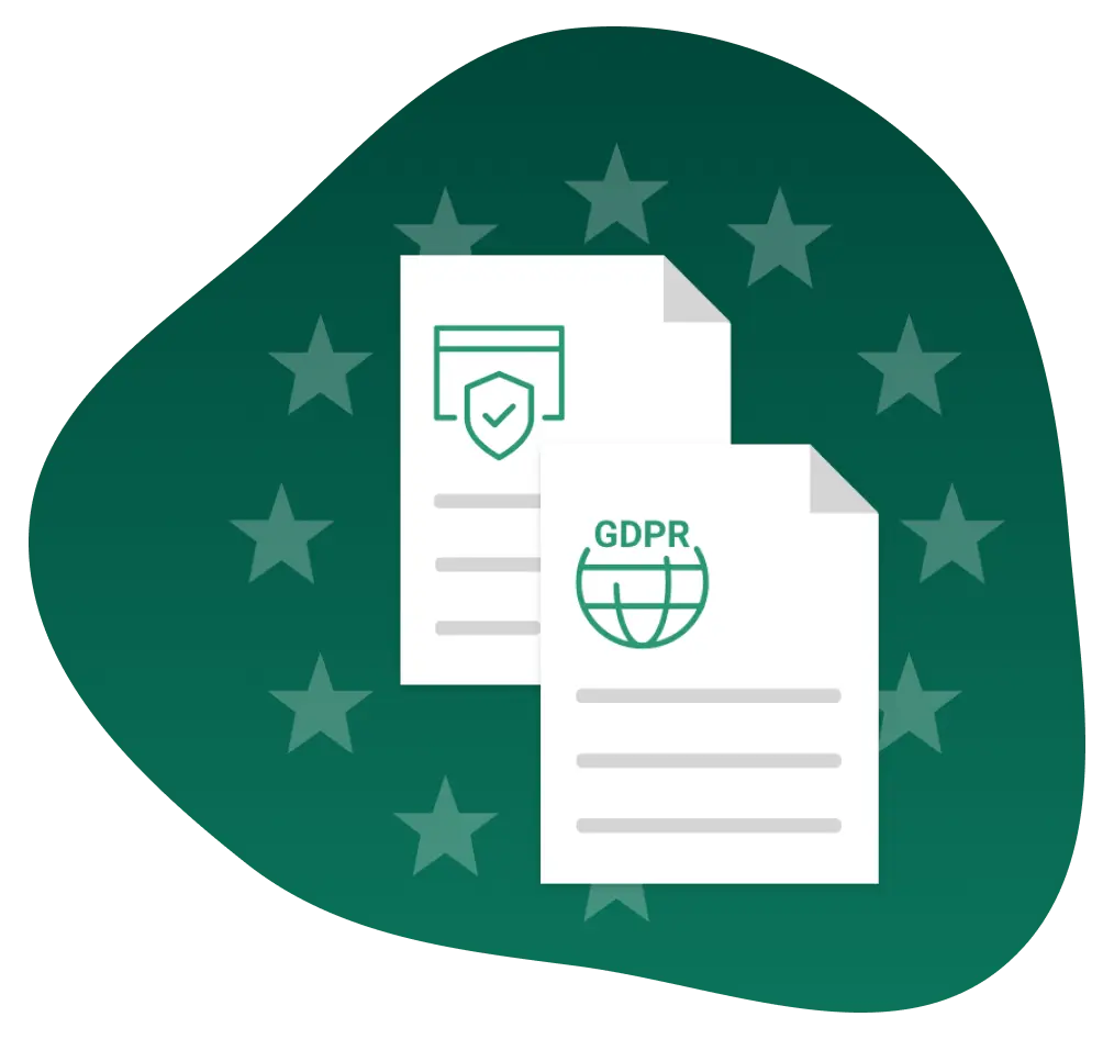 Image showing GDPR forms