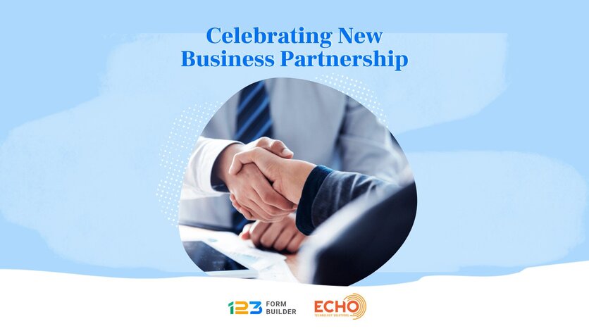 123 form builder echo partnership