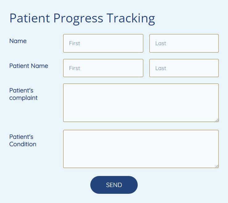 patient progress tracking