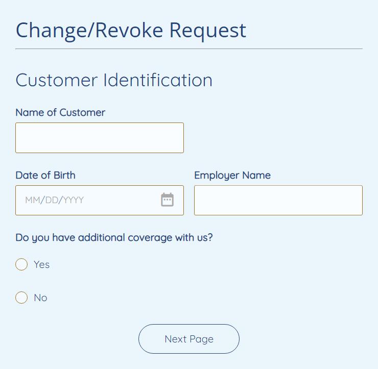 patient revocation request form