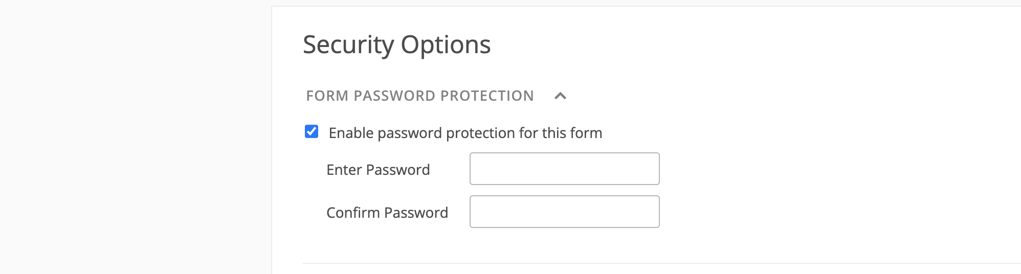 Password Protection 123FormBuilder