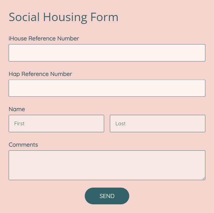 Social Housing Form