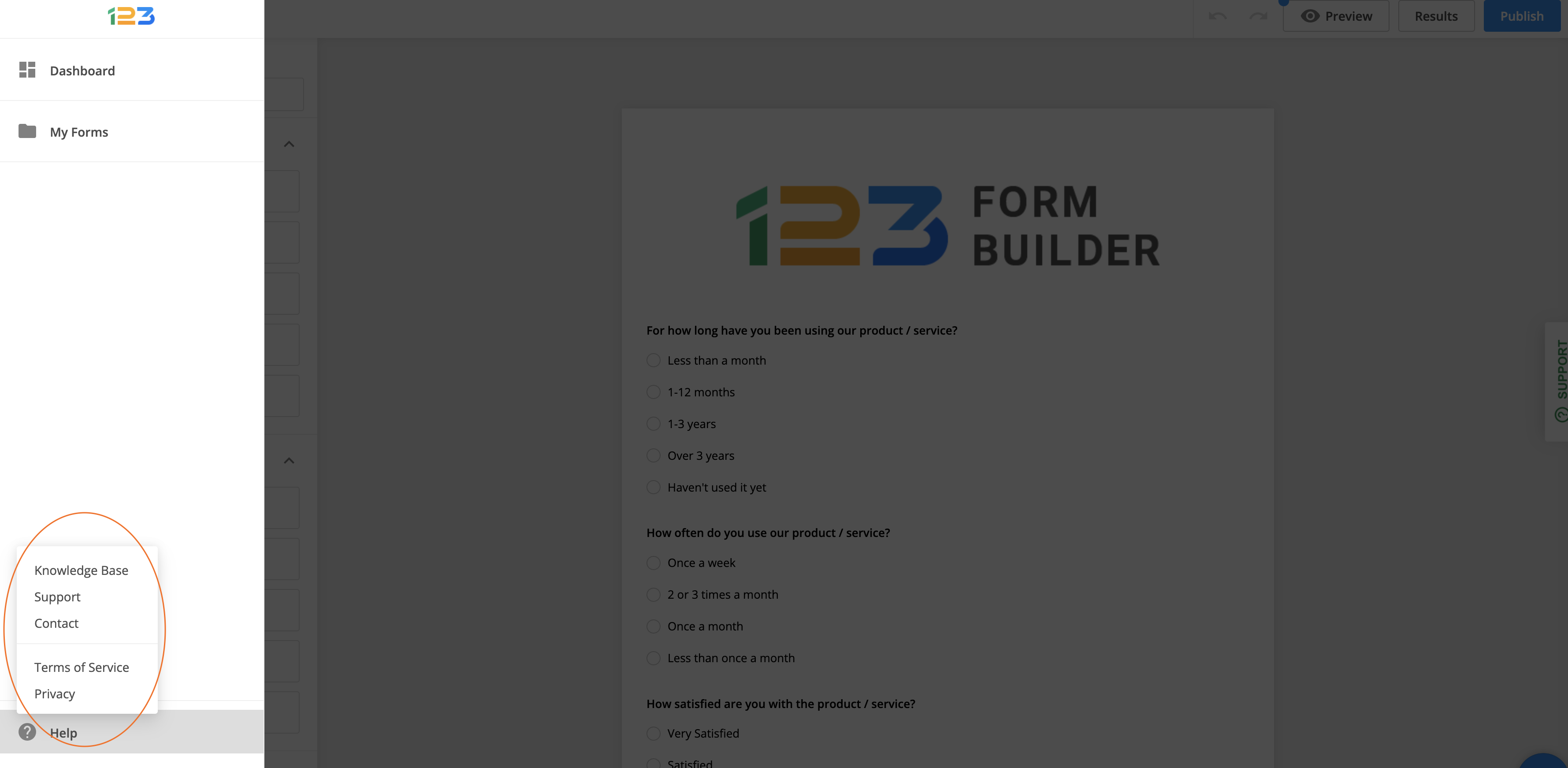 Web Forms Privacy Policy 123FormBuilder