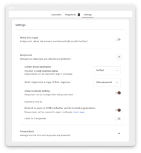 How to Set Event Registration Limits in Google Forms - 123FormBuilder Blog
