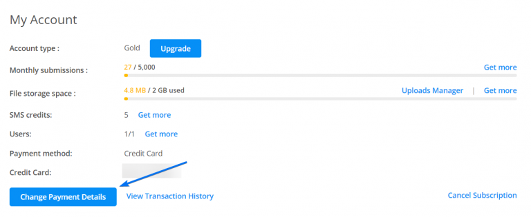 How to download your invoices | 123FormBuilder Docs