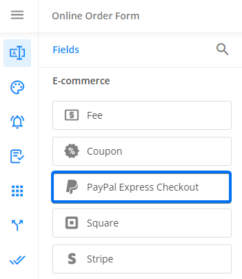 E-commerce PayPal express checkout