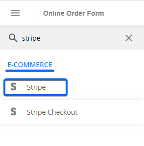 E-commerce Stripe