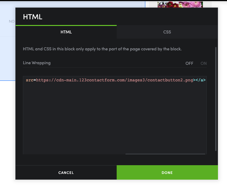 SmugMug HTML code