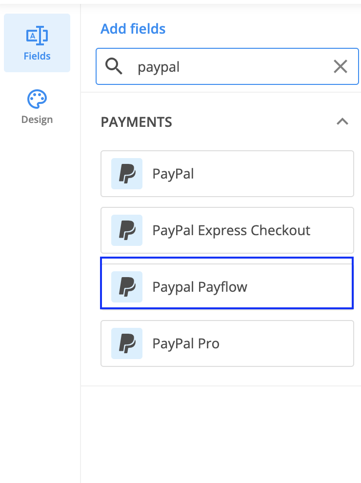 Paypal Payflow