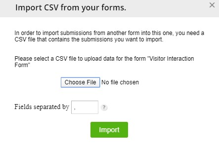 Import CSV