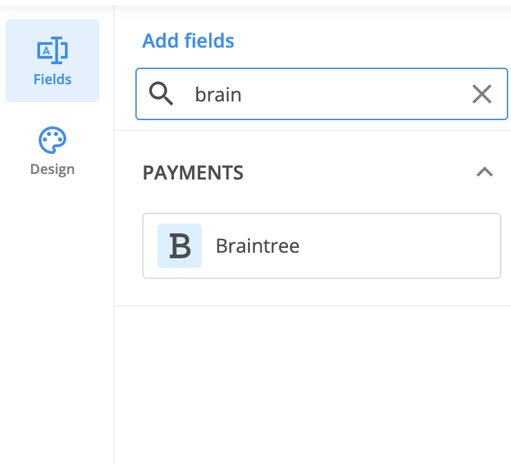 Braintree payment processor