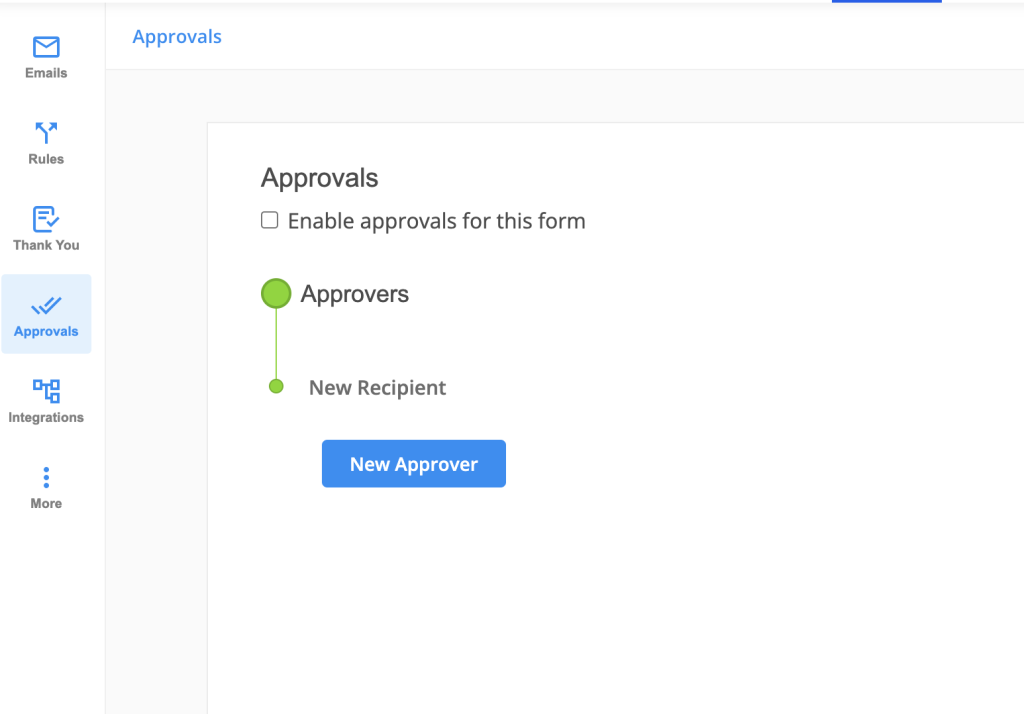 Approvals