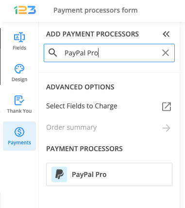 PayPal Pro
