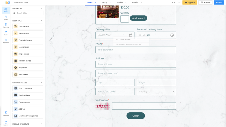 How to manage your form fields | 123FormBuilder Docs
